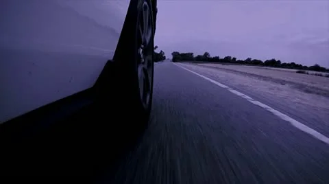 Car Driving Stock Footage 11239017