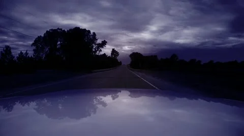 Car Driving Stock Footage 11239019