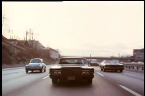Car driving on highway Stock-Footage 11346423