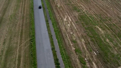 The car is driving on the highway Stock-Footage 283766557