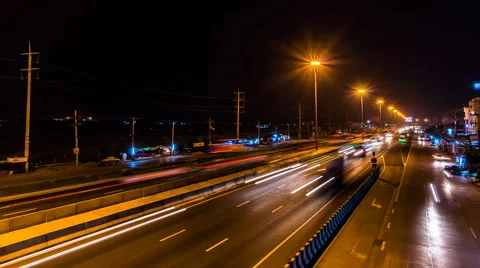 Car driving on the highway road. Stock Footage 41127633