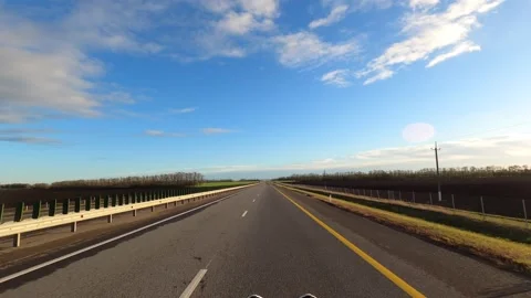 The car is driving on the M4 highway Stock Footage 176354379