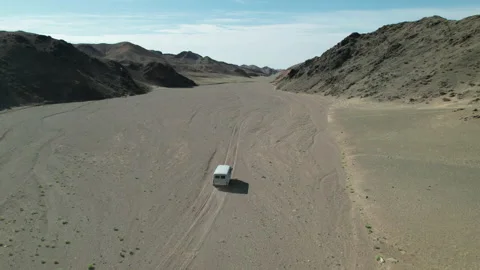 Car driving in Mongolia Stock Footage 218759633
