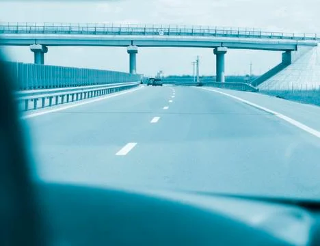 Car driving Stock Photos