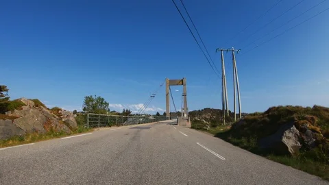 Car driving POV point of view Video stock 110805403