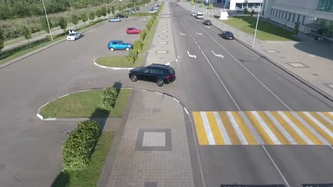 The car is driving on the road Stock-Footage 171090522