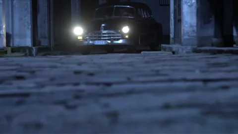 Car driving on the road Stock Footage 235267667