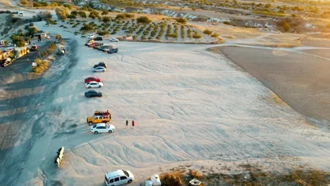 Car driving on road, high-angle drone tracking shot, Video stock 252649147
