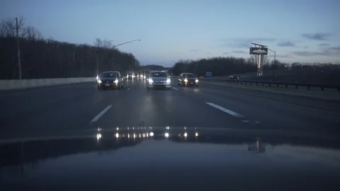Car driving shots Stock Footage 126533081
