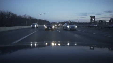 Car driving shots Stock Footage 126533615