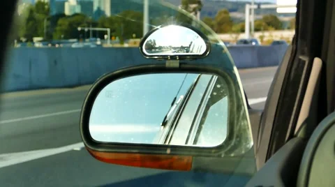 Car Driving - Side Mirror - 01 - Day Highway 動画素材 53778139