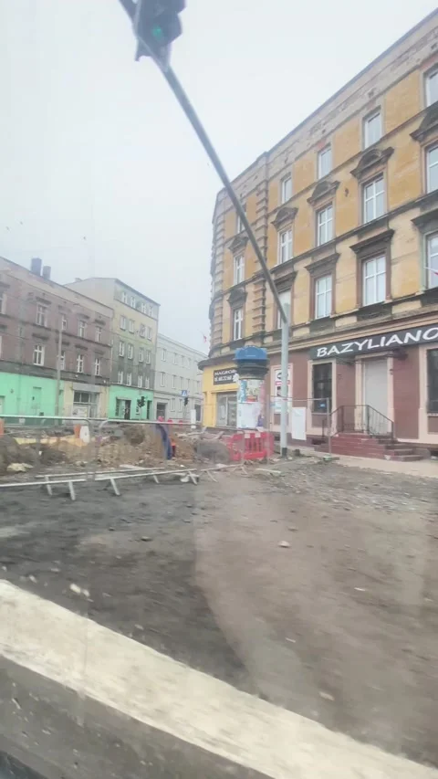 Car is driving through the city Stock Footage 224746737