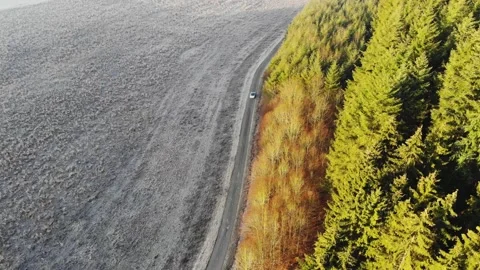Car-Driving-Trough-Eifel-Germany Stock Footage 232854299
