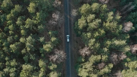 Car from drone. Stock Footage 127184043