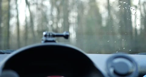 Car Eco Mode Activation Close Up Dashboard View Fuel Saving Technology Stock Footage 321810688