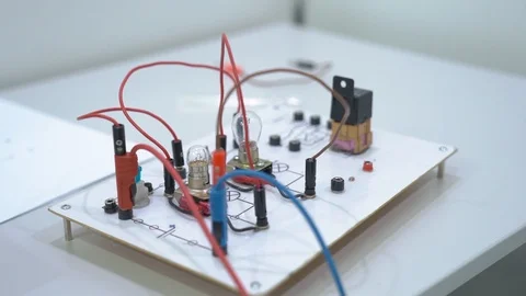 Car Electric System Stock Footage 124520805