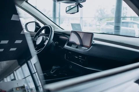 Car elements inside of the car Stock Photos