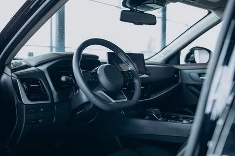 Car elements inside of the car Stock Photos