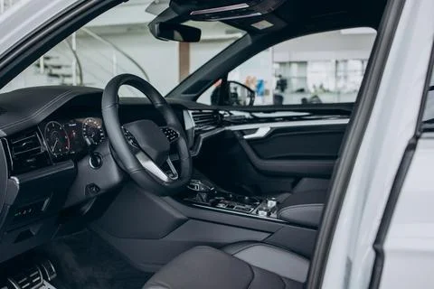 Car elements inside of the car Stock Photos