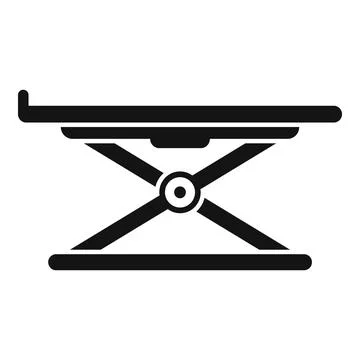 Car elevator icon simple vector. Auto garage Stock Illustration