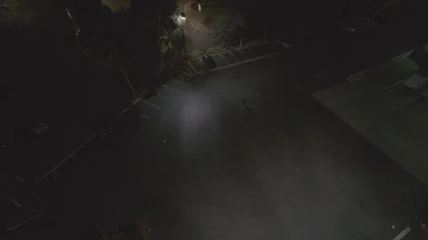Car Empty Parking Lot 8 LOG Stock Footage 118015881