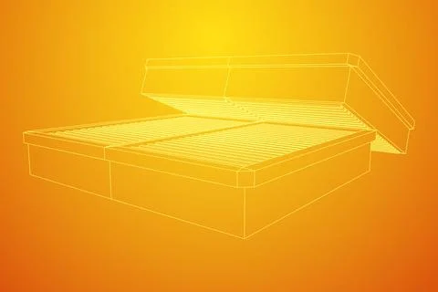 Car engine air filter. Auto spare part Stock Illustration