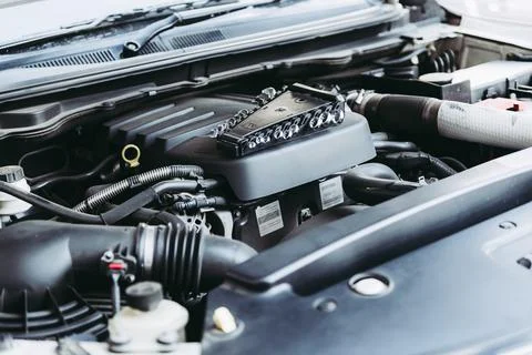 Car Engine Checkup and Auto Car Service, Automotive Workshop and Maintenance  Stock Photos