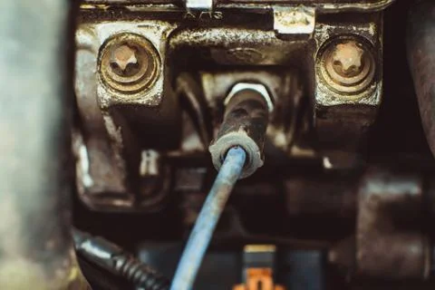 Car engine closeup Stock Photos