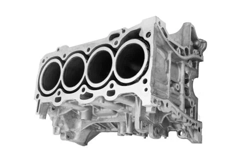 Car engine cylinder block Stock Photos