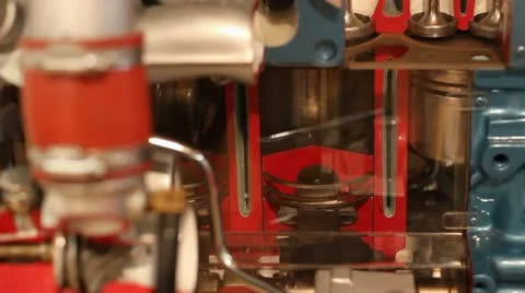 Car engine detail Video stock 22252222