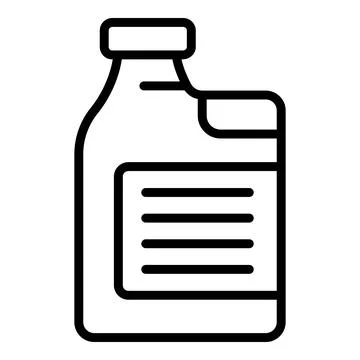 Car engine fluid icon outline vector. Auto liquid Stock Illustration