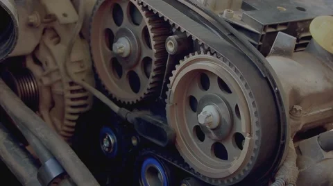 Car engine Stock Footage 54929246