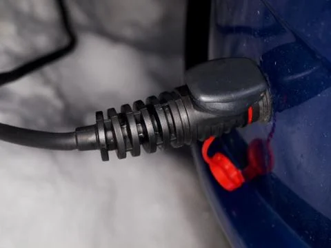 Car engine heating system Foto stock