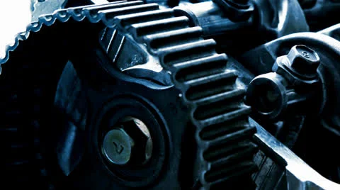 Car engine inside view Vídeos de archivo 22843237