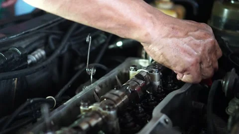 Car Engine Maintenance Expert Video stock 273850268