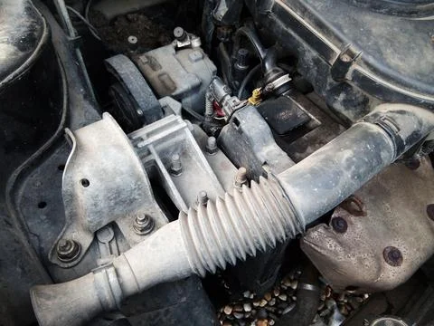 Car engine - motor, auto 库存照片