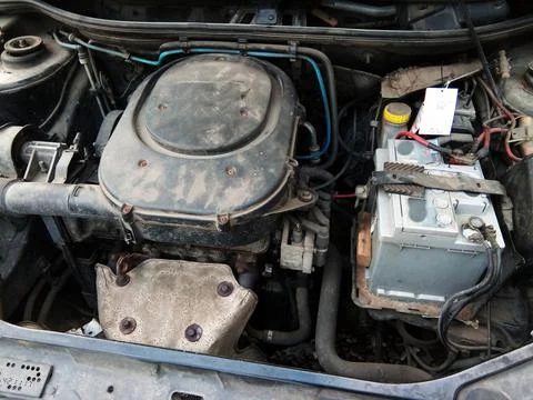Car engine - motor, auto Fotos Stock