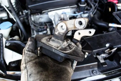 Car Engine Mount Replacement Stock Photos