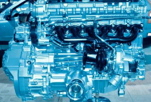 Car engine part Foto stock
