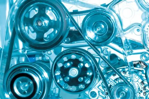 Car engine part Foto stock
