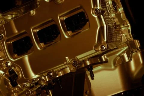 Car engine part Foto stock