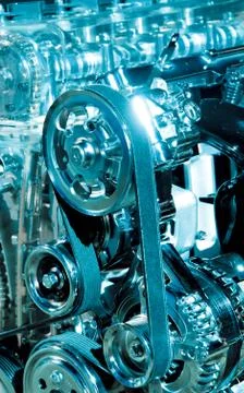 Car engine part Foto stock