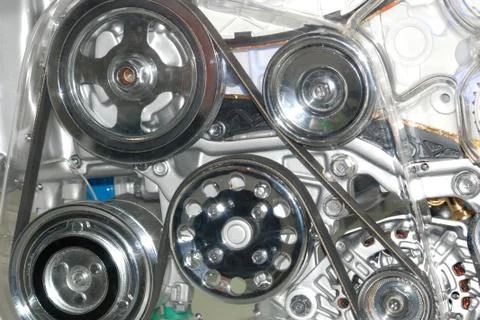 Car engine part Foto stock