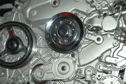 Car engine part Foto stock