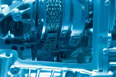 Car engine part Foto stock