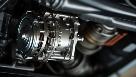 Car engine part Stock Photos