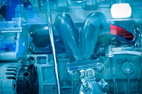 Car engine Foto stock