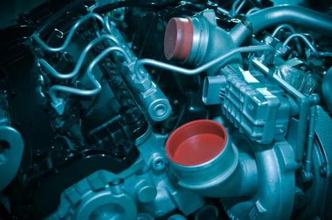 Car engine Foto stock