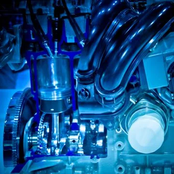 Car engine Foto stock