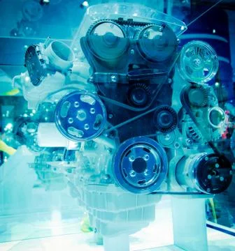 Car engine Stock Photos